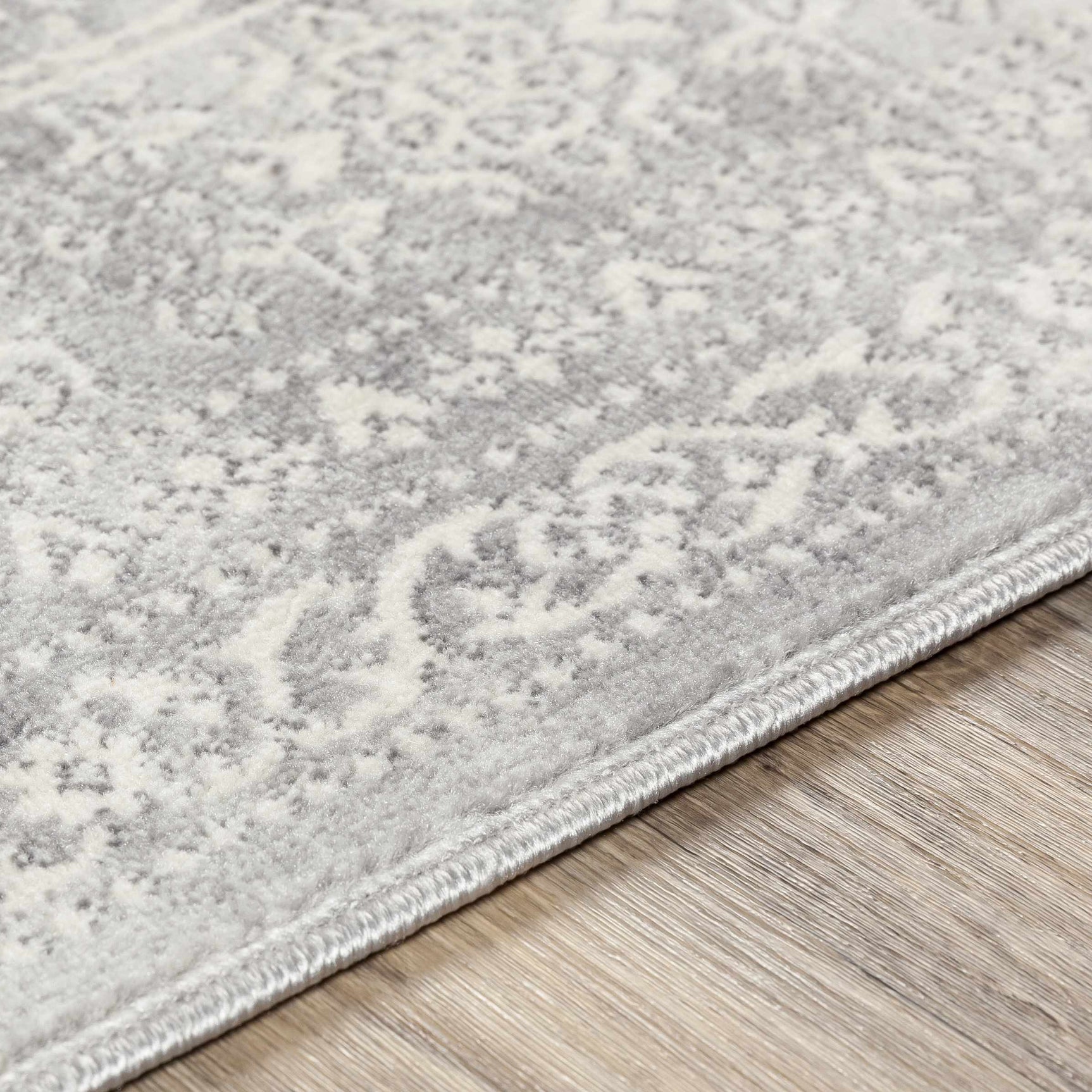 Michie Gray Area Rug - Ornate Home