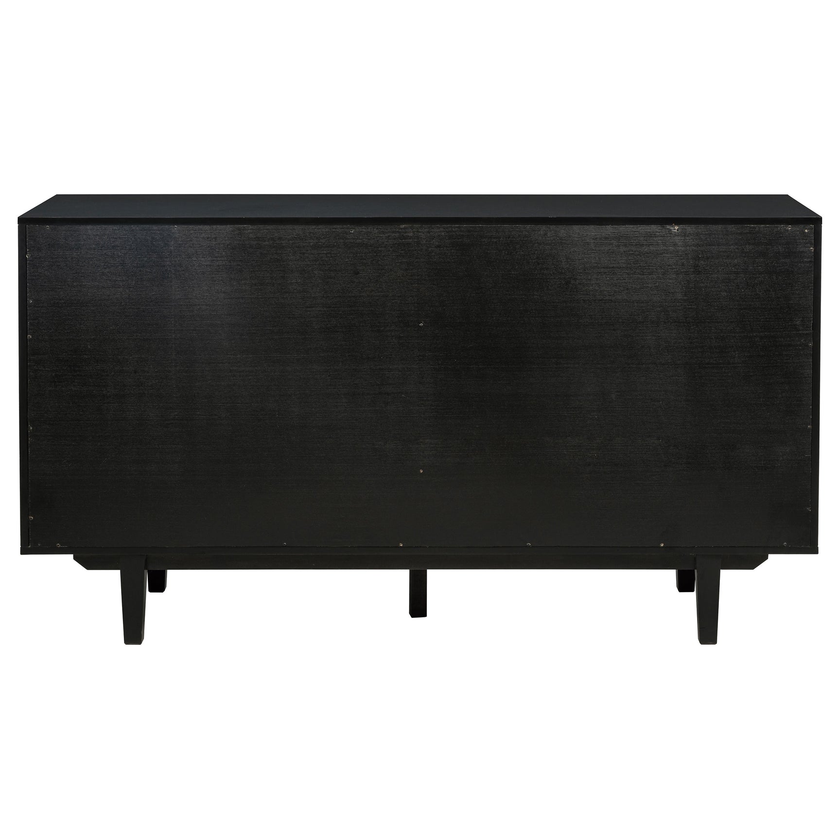 Middleton Black 4-door Sideboard Server with Dual Drawers - Ornate Home