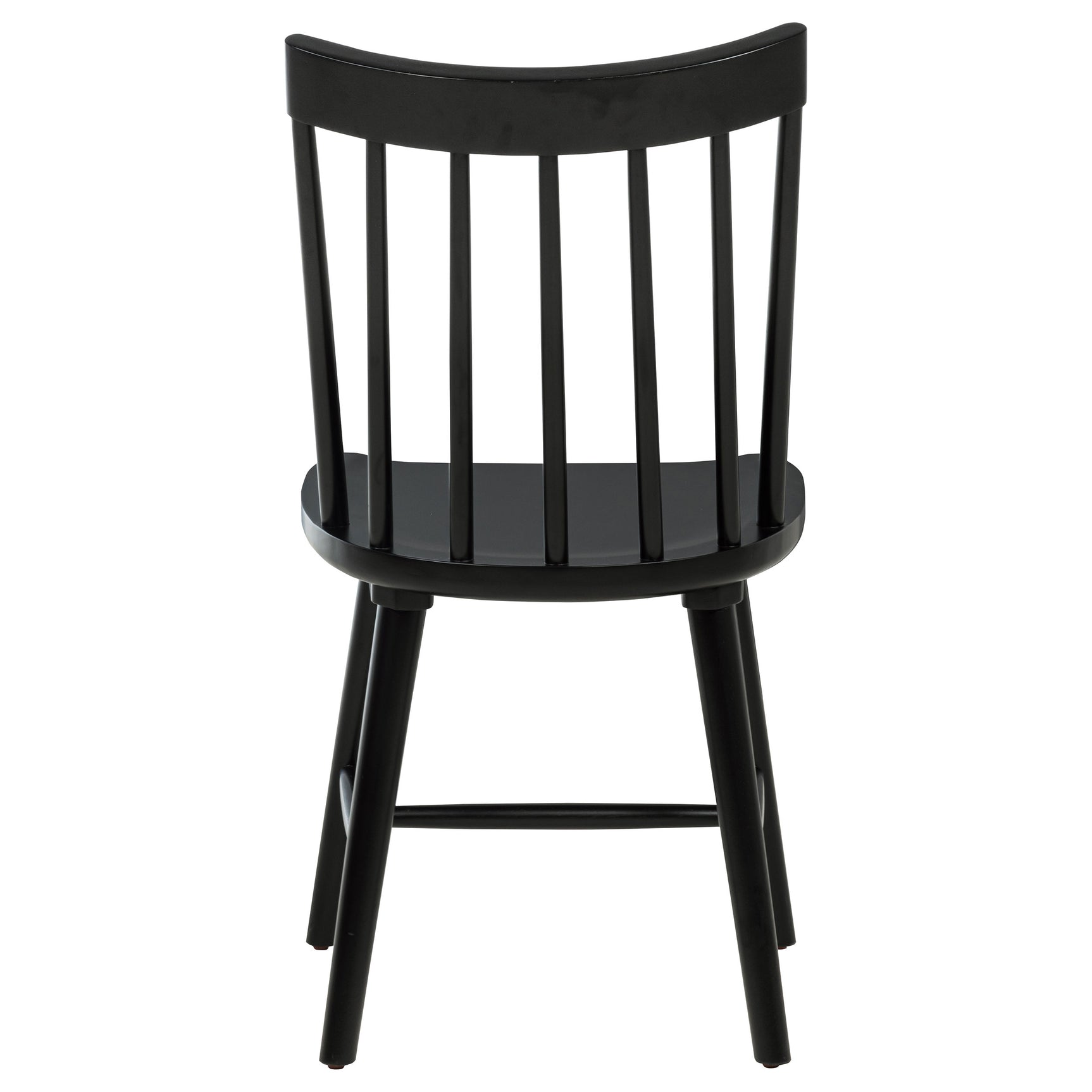 Middleton Black Solid Wood Dining Side Chair (Set of 2) - Ornate Home
