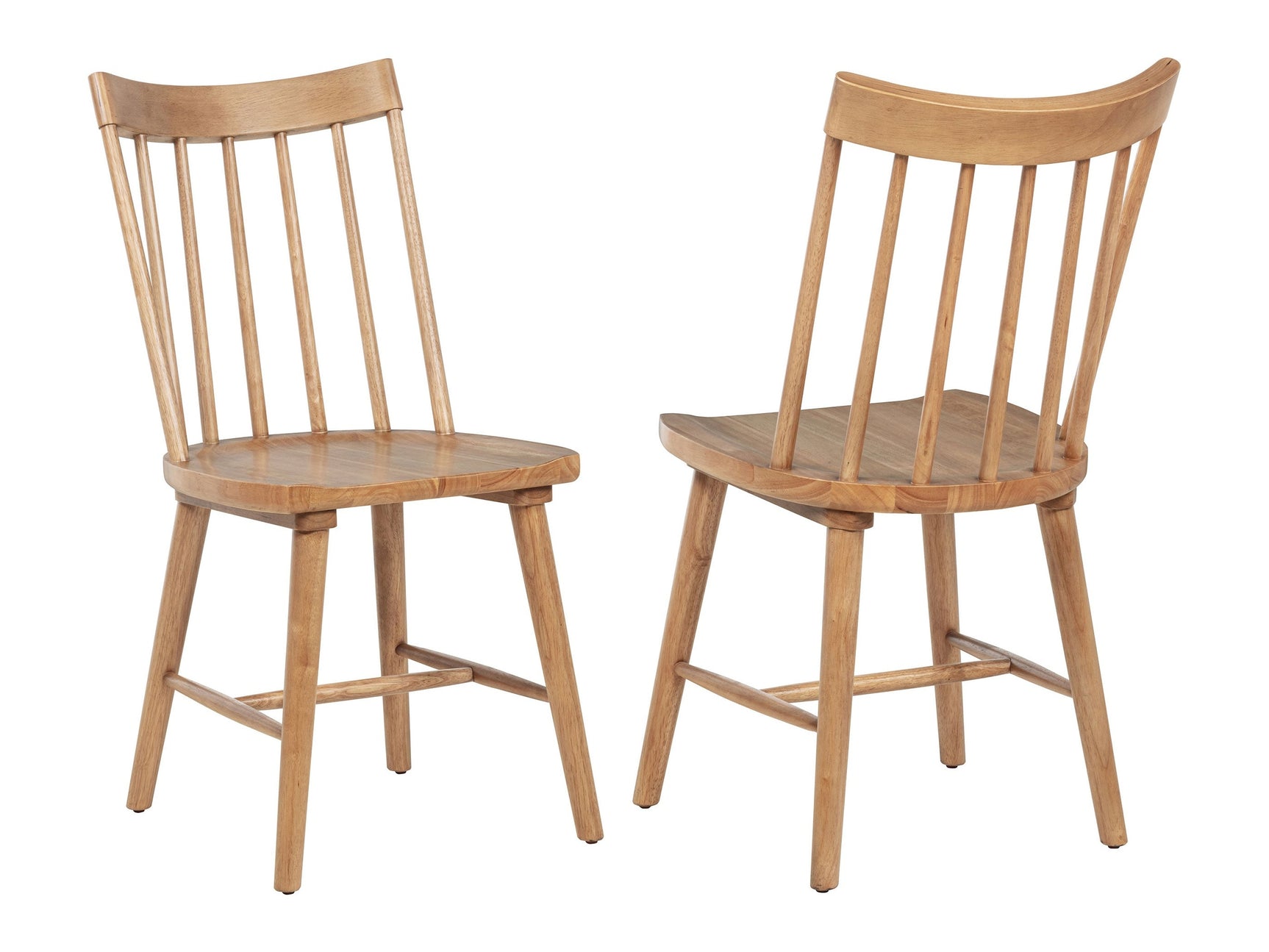 Middleton Brown Solid Wood Dining Side Chair (Set of 2) - Ornate Home