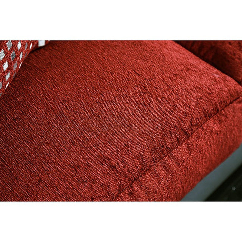 Midleton Gray/Red/Black Sofa - Ornate Home