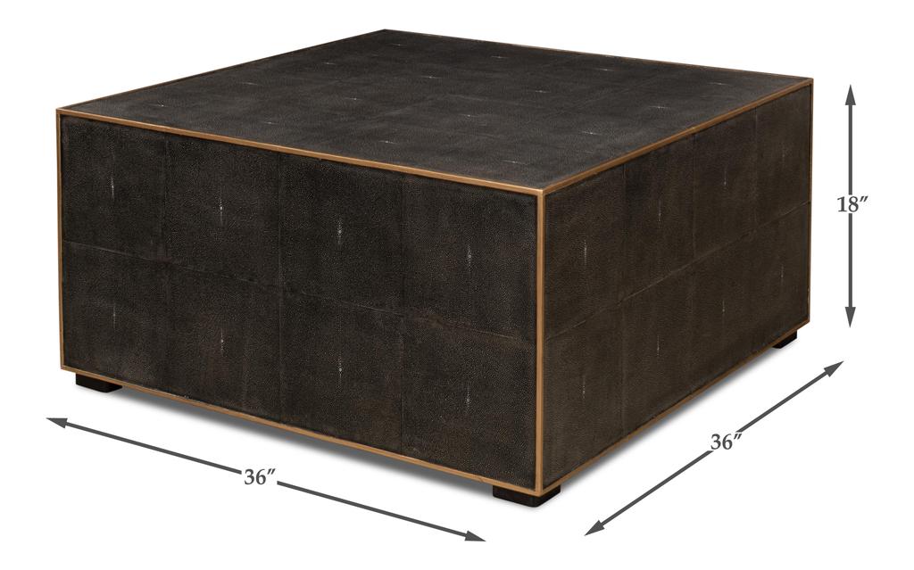Midnight Grey Coffee Table - Ornate Home