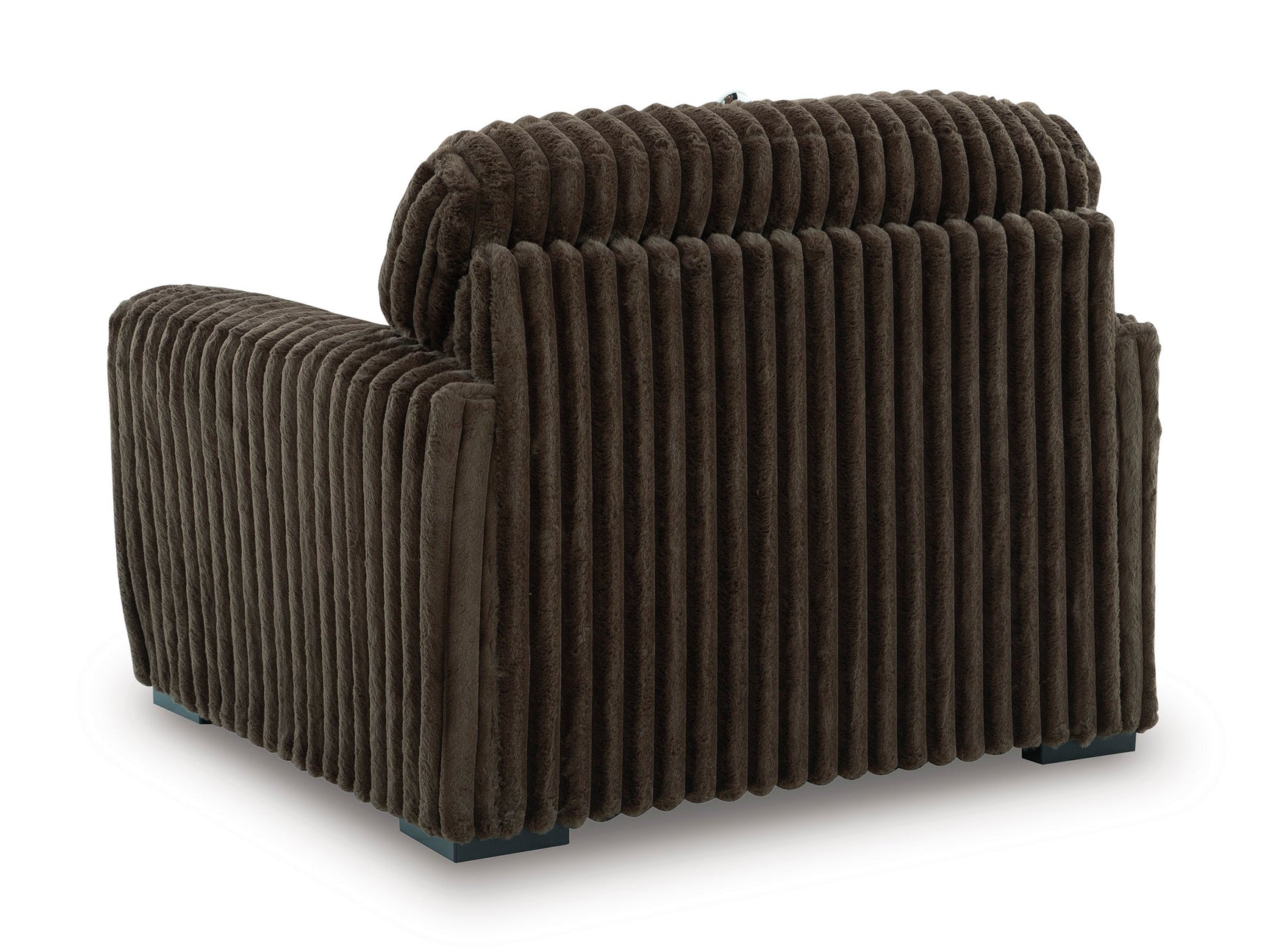 Midnight-Madness Chocolate Chair and a Half (Online Special Price) - Ornate Home