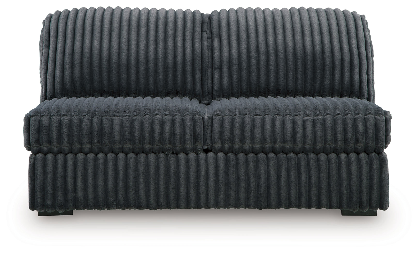 Midnight-Madness Gunmetal 3-Piece Sectional with Chaise (Online Special Price) - Ornate Home