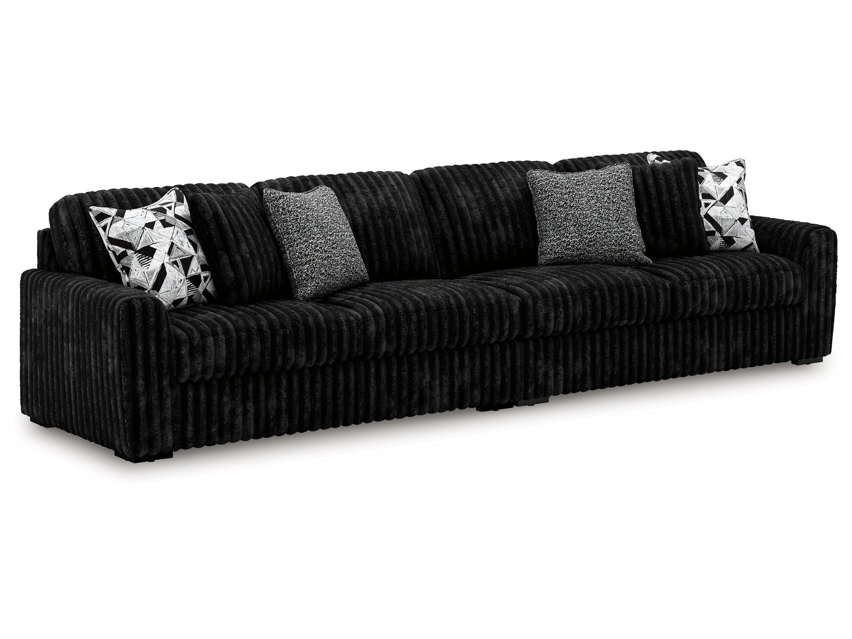 Midnight-Madness Onyx 2-Piece Sectional - Ornate Home