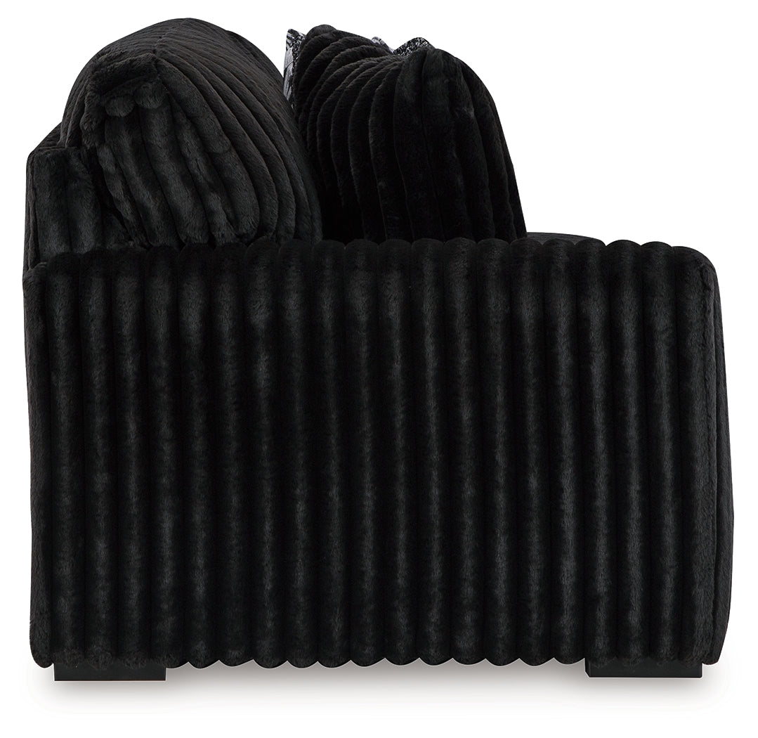 Midnight-Madness Onyx Corduroy Modular Sectional Units - Create your own Style - Ornate Home