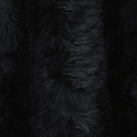 Midnight-Madness Onyx Corduroy Oversized Chaise - Ornate Home