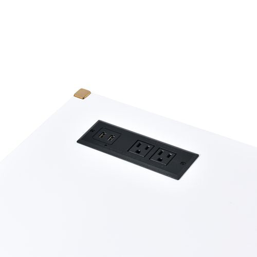 Midriaks White Writing Desk - Ornate Home