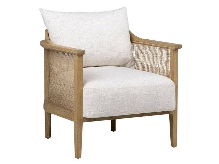 Miera Natural/Off White Occasional Chair - Ornate Home