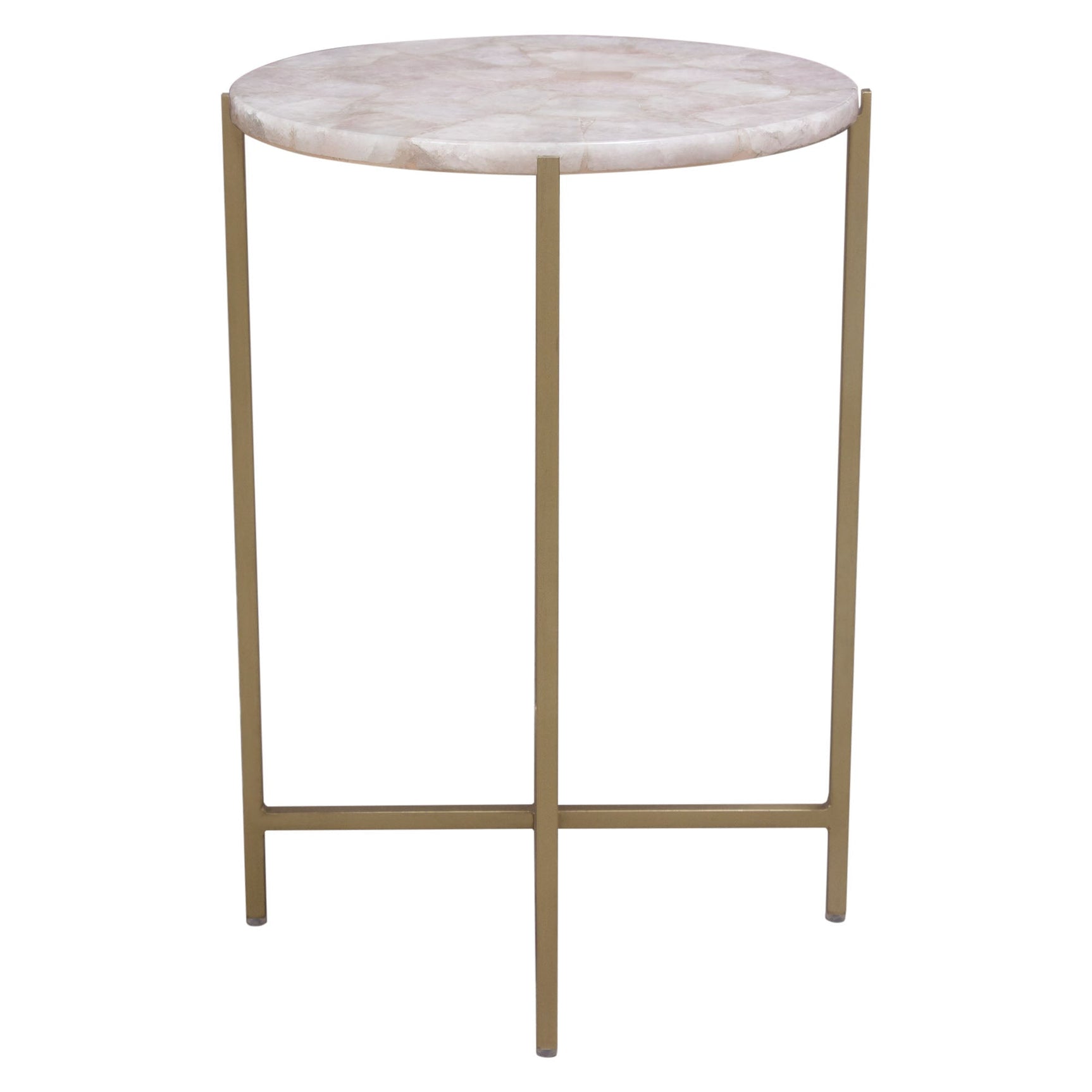 Mika Rose Round Accent Table - Ornate Home