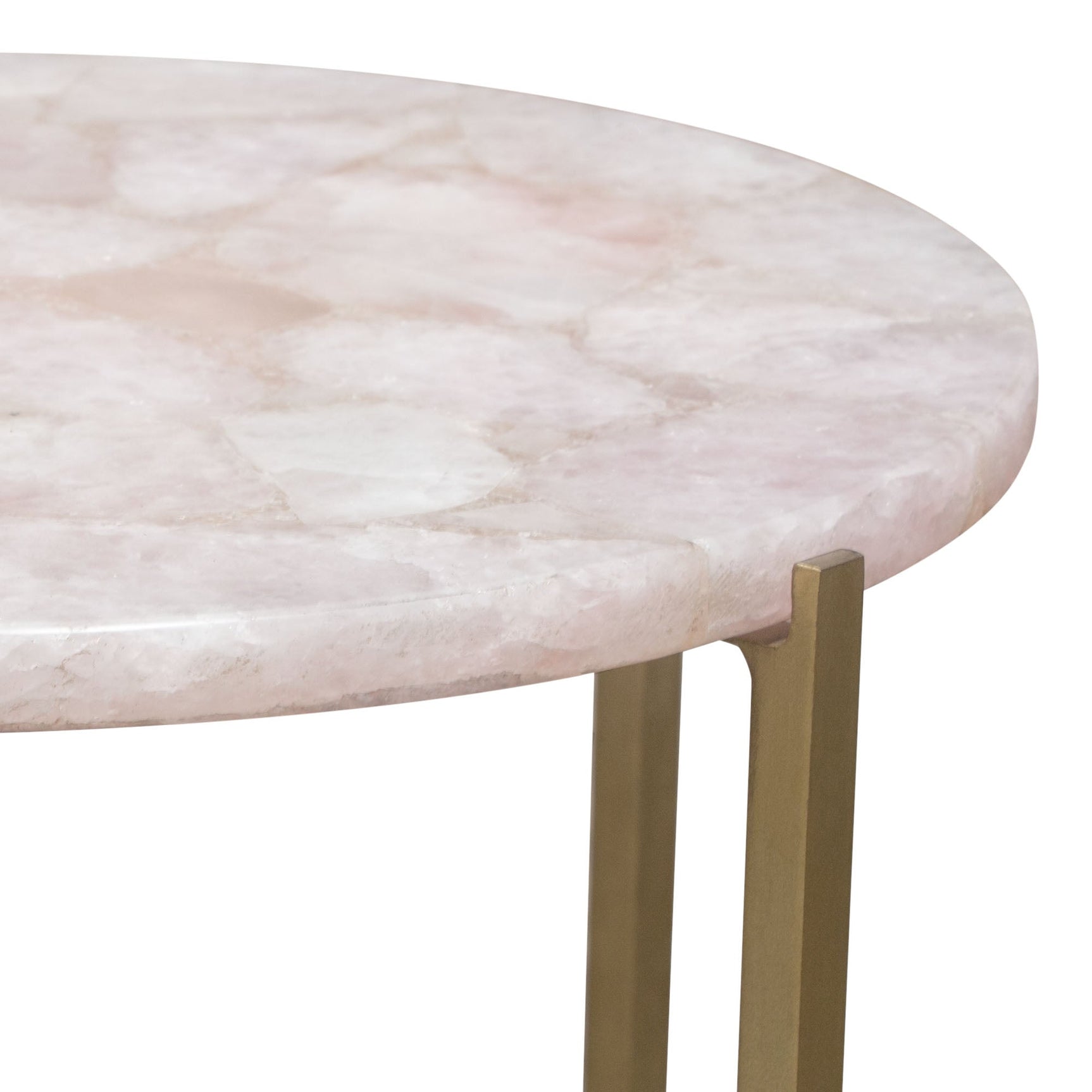 Mika Rose Round Accent Table - Ornate Home