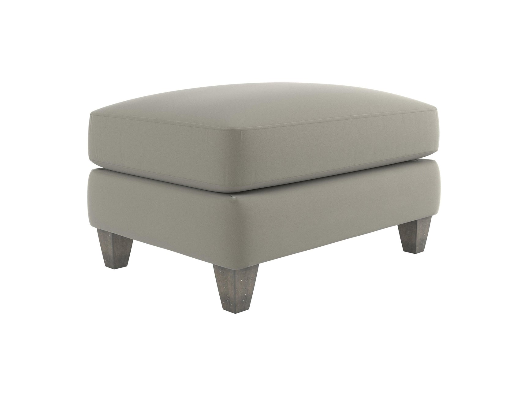 Mila Beige/Tan Fabric Ottoman - Ornate Home