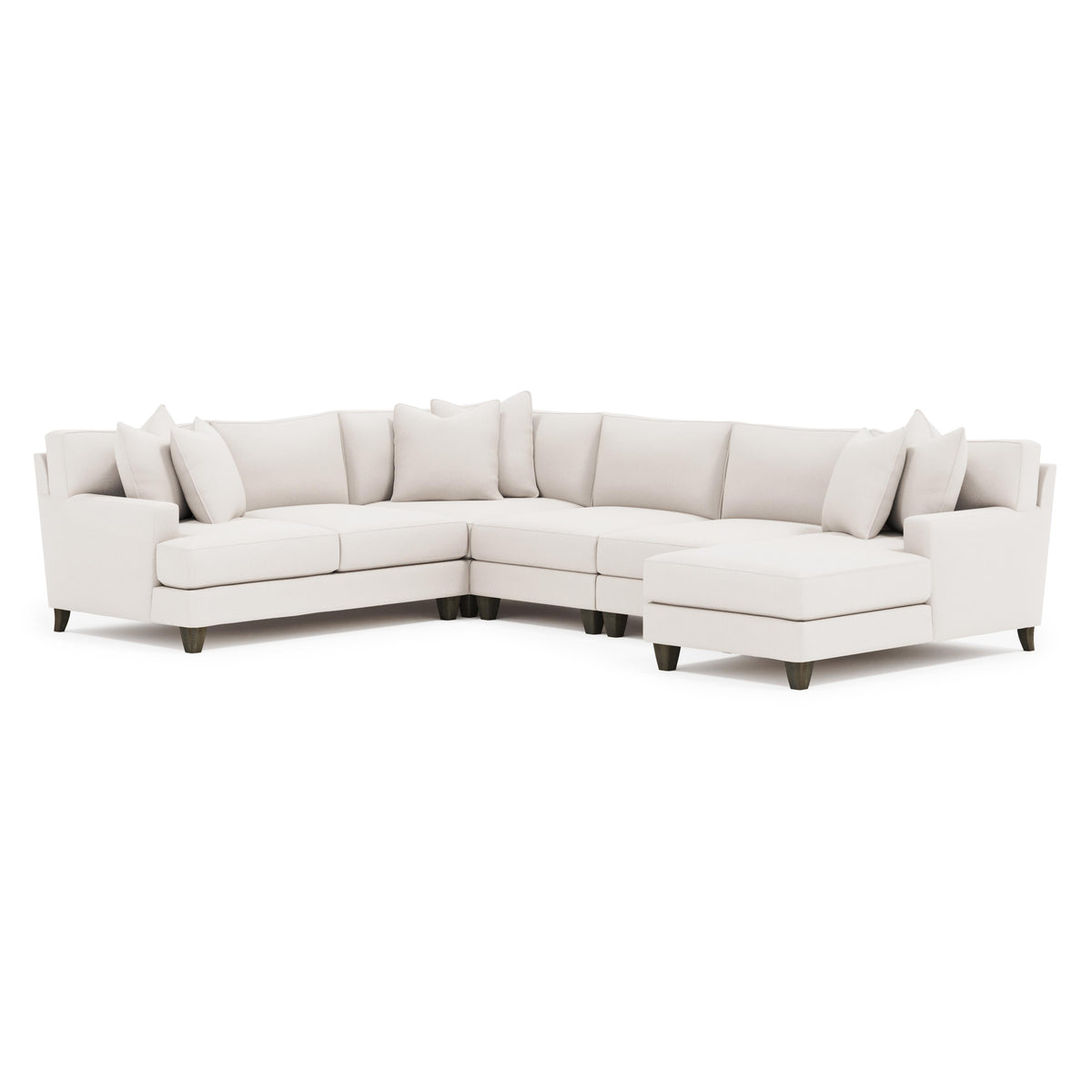 Mila Ivory Sectional - Ornate Home