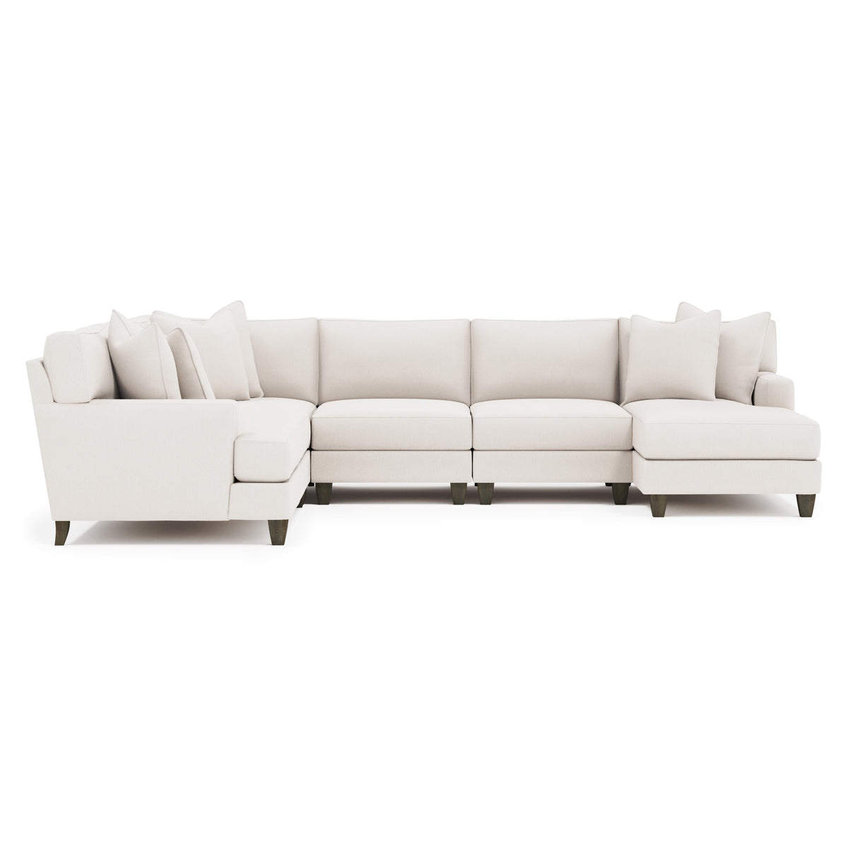 Mila Ivory Sectional - Ornate Home
