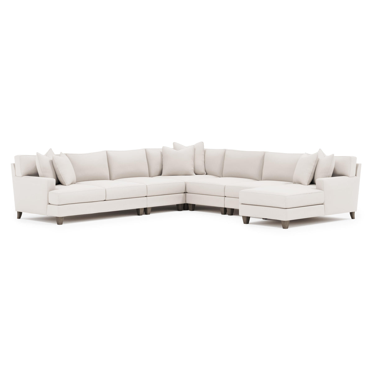 Mila Ivory Sectional - Ornate Home