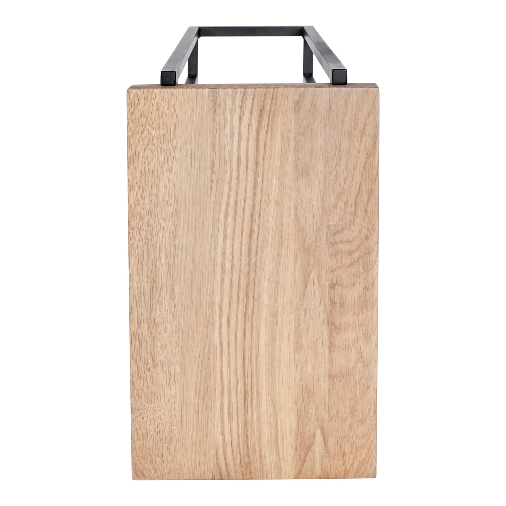 Mila Natural C Shaped Side Table - Ornate Home