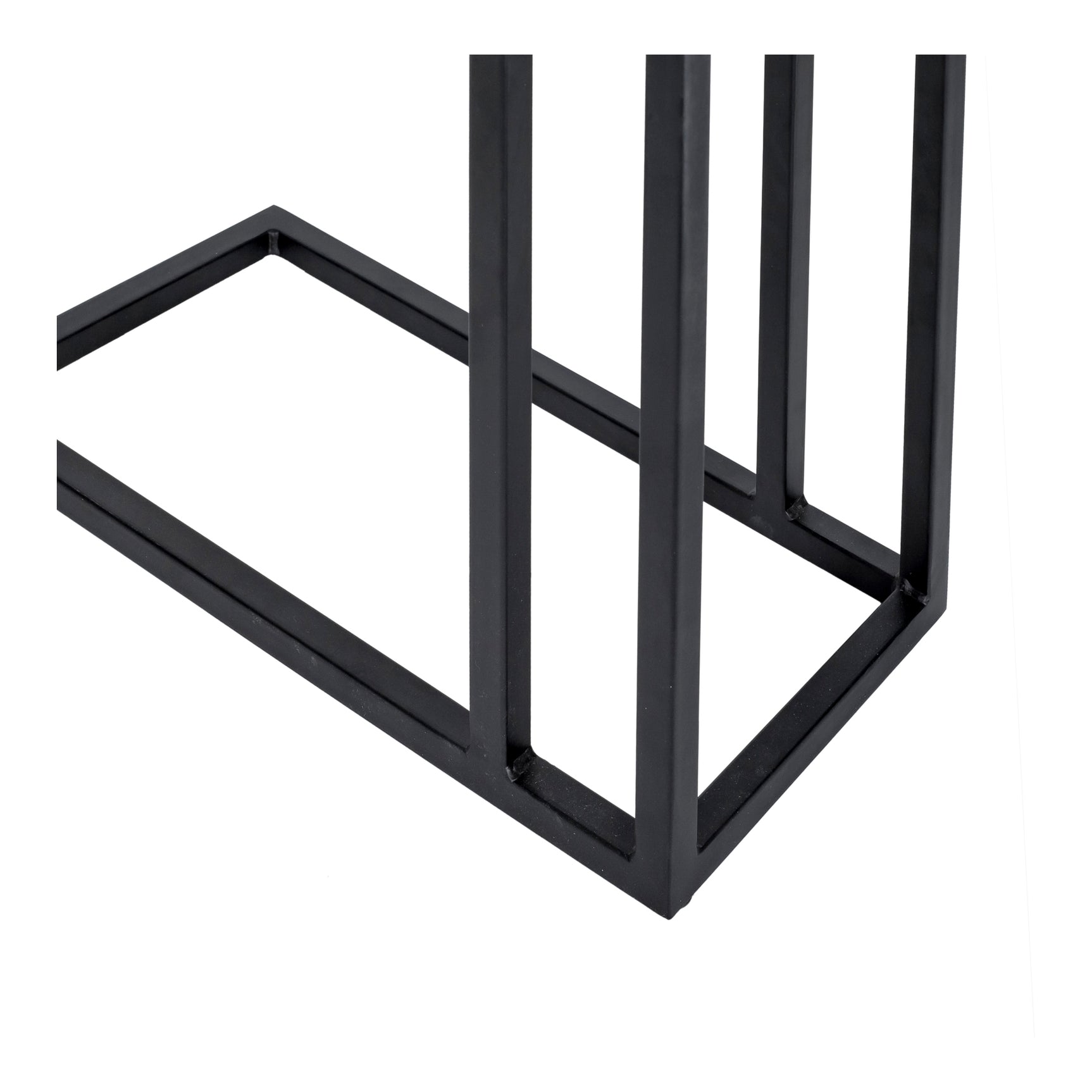 Mila Natural C Shaped Side Table - Ornate Home