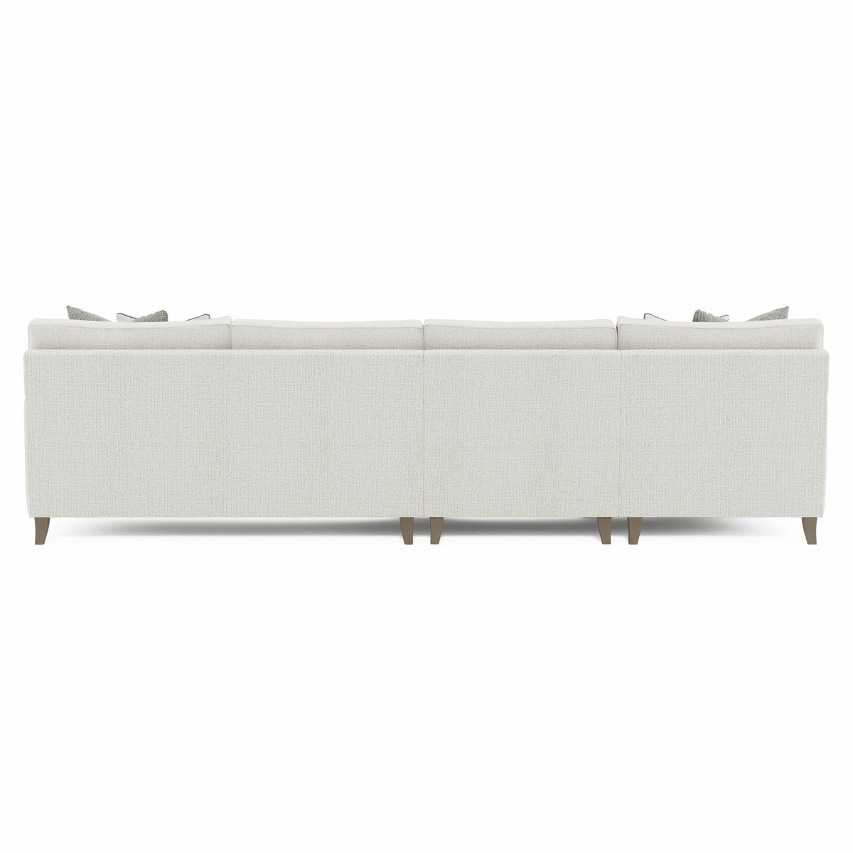 Mila Smoky Grey Sectional - Ornate Home