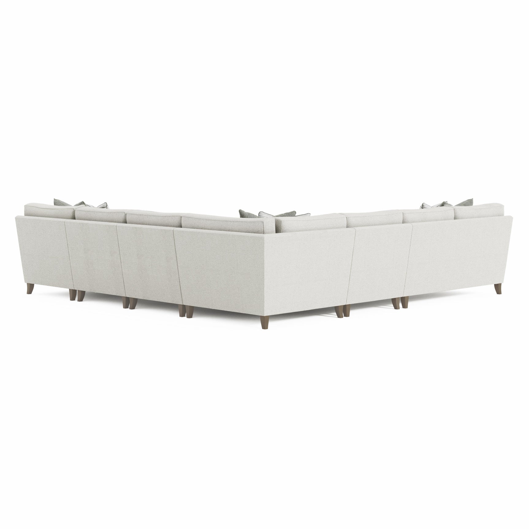Mila Smoky Grey Sectional - Ornate Home