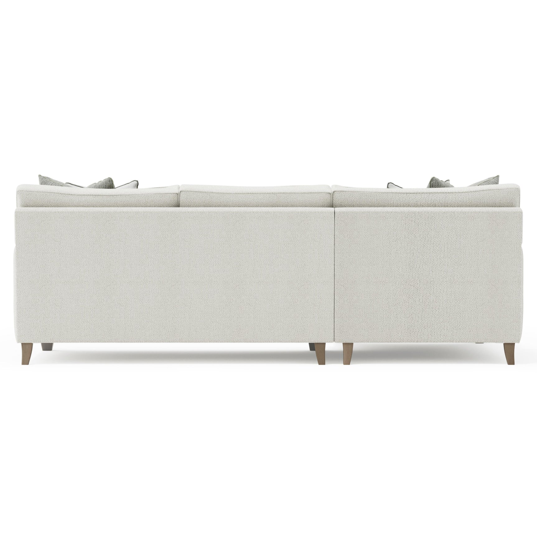 Mila Smoky Grey Sectional - Ornate Home