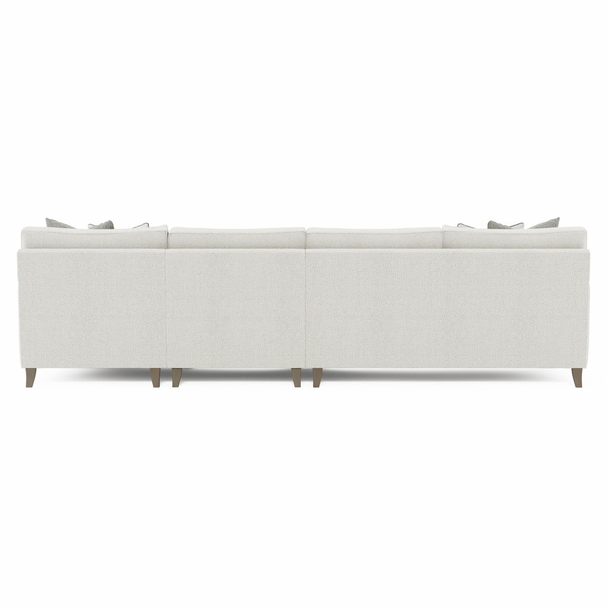 Mila Smoky Grey Sectional - Ornate Home