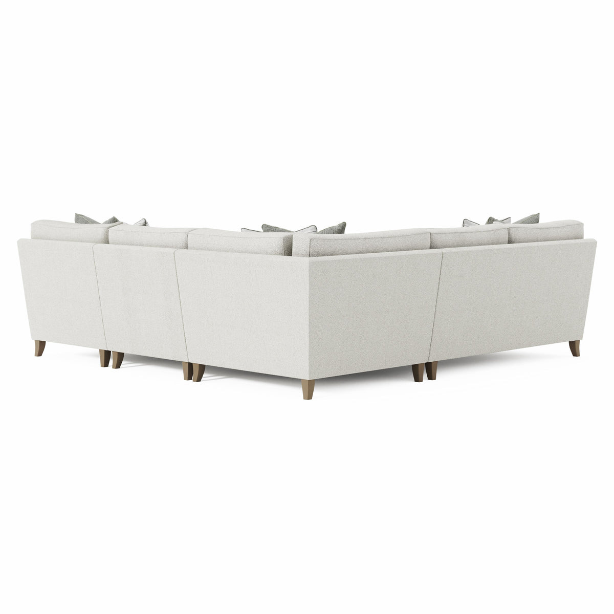 Mila Smoky Grey Sectional - Ornate Home