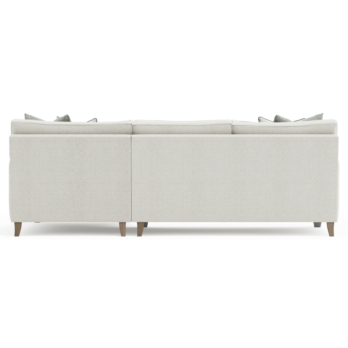 Mila Smoky Grey Sectional - Ornate Home