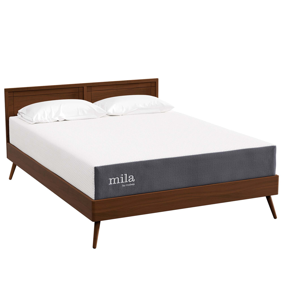 Mila White 10" Queen Mattress - Ornate Home