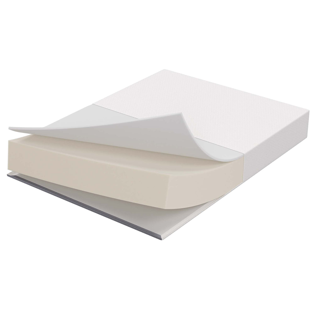 Mila White 12" King Mattress - Ornate Home
