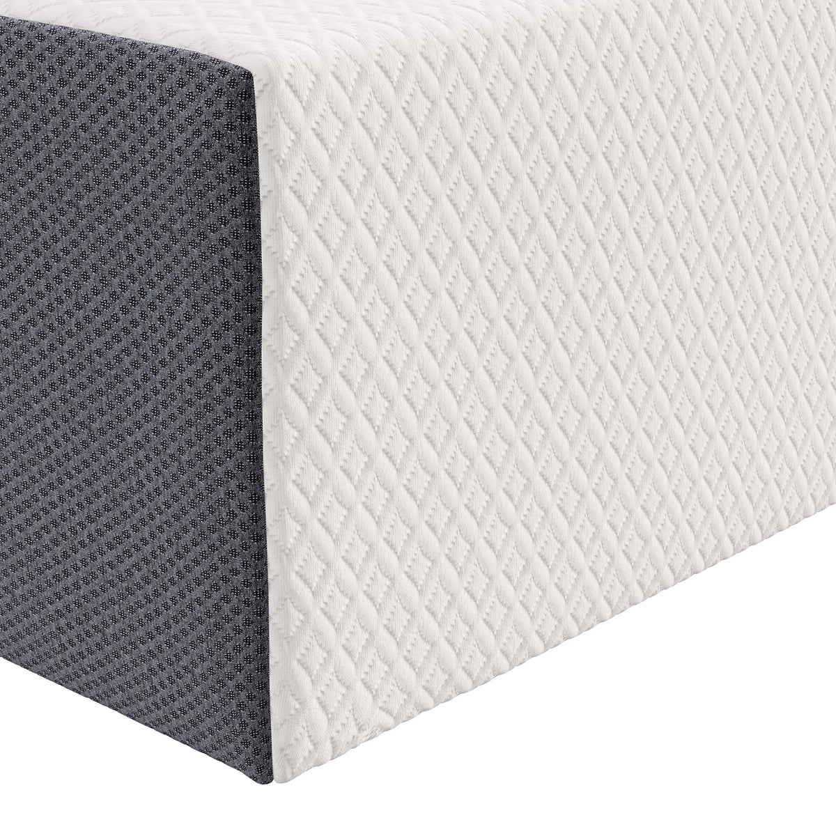 Mila White 12" Queen Mattress - Ornate Home