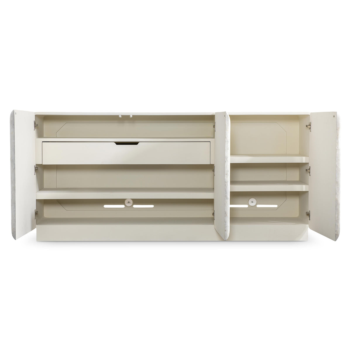 Milam White/Cream Buffet - Ornate Home