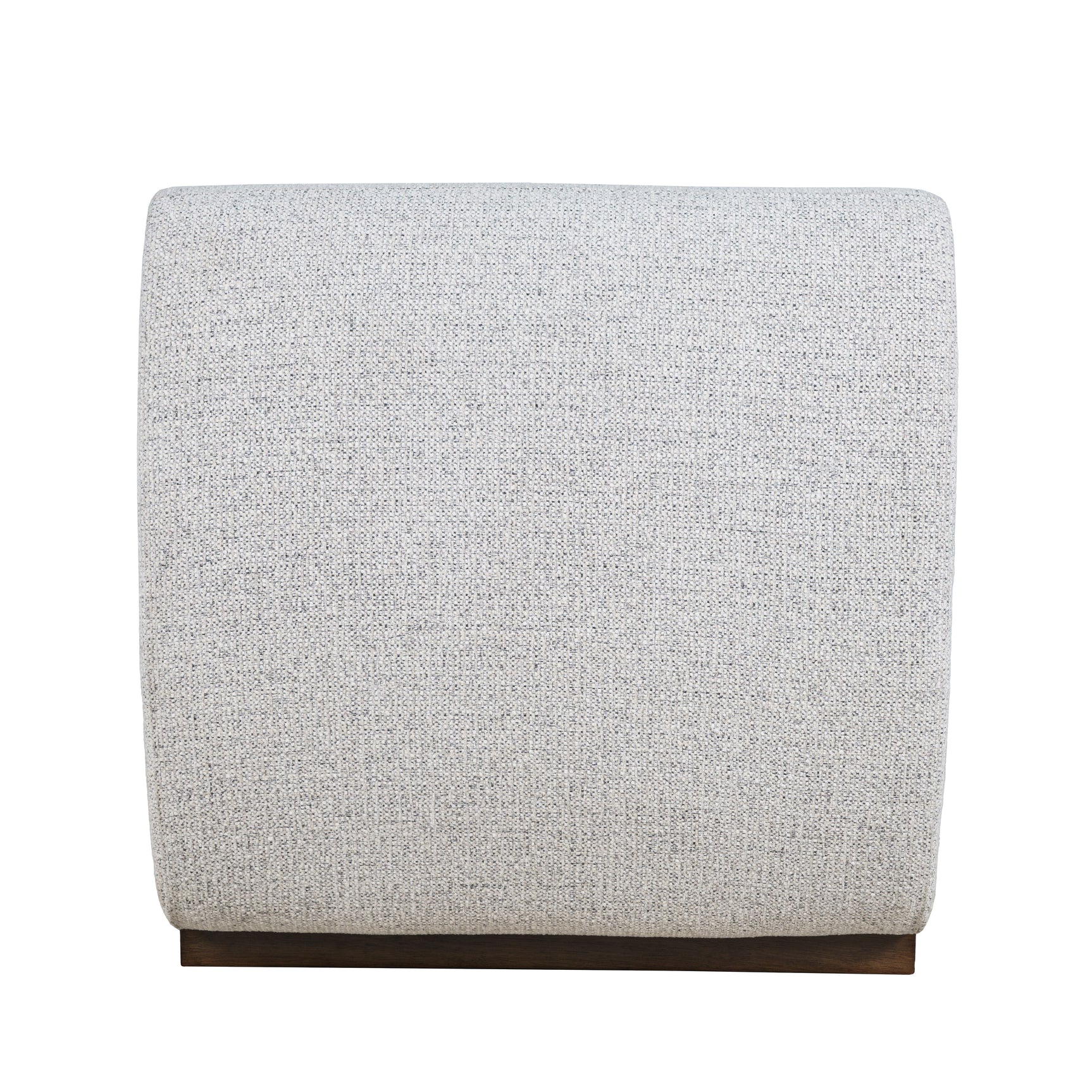 Milano Neutral Texture One Seat Banquette - Ornate Home