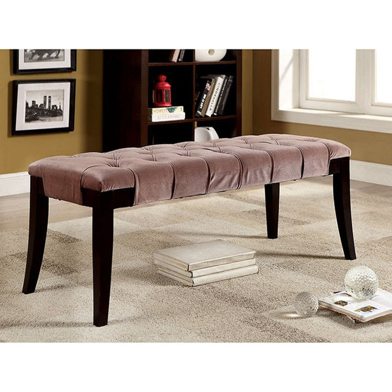 Milany Brown Bench - Ornate Home