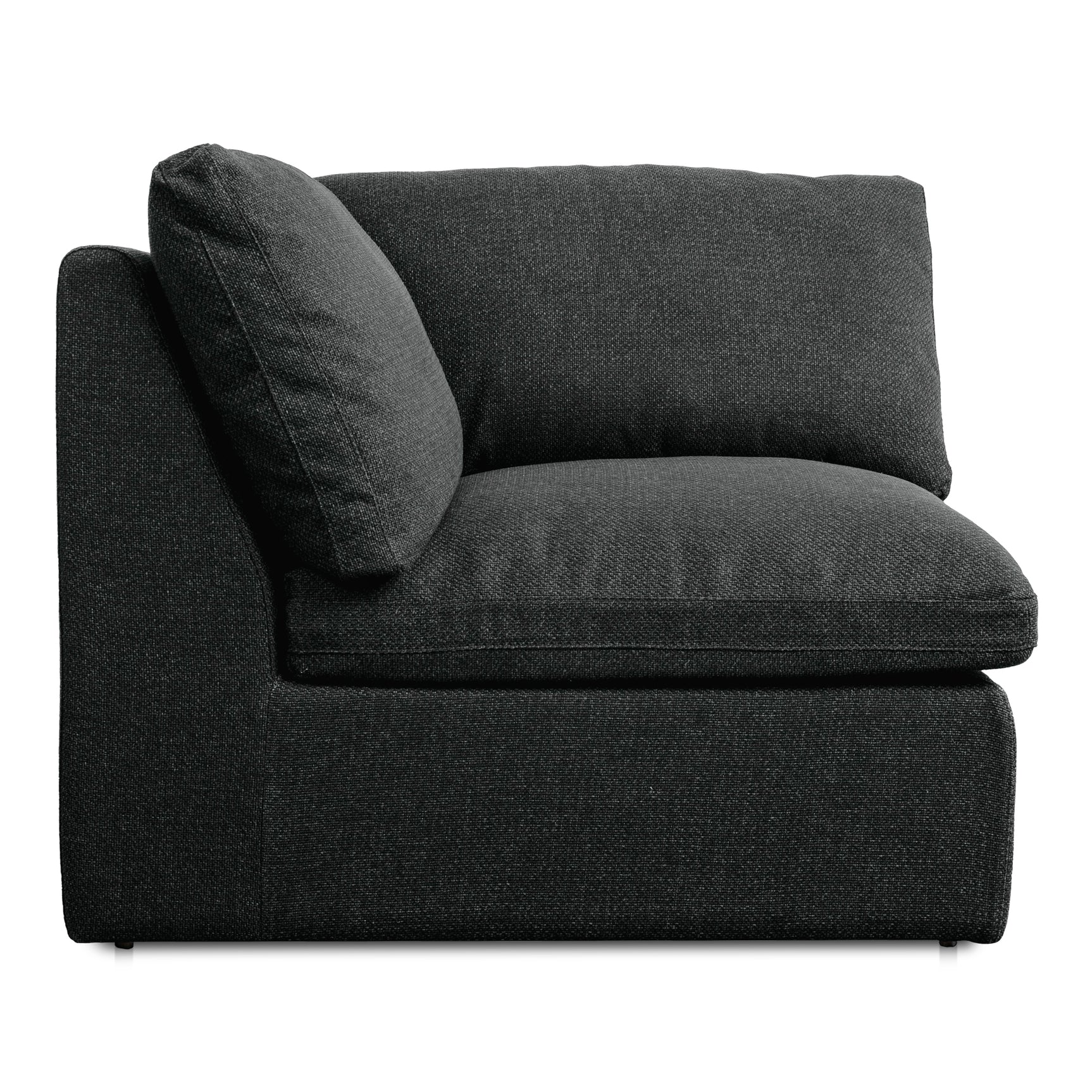 Miles Speckled Charcoal Outdoor Corner - Ornate Home