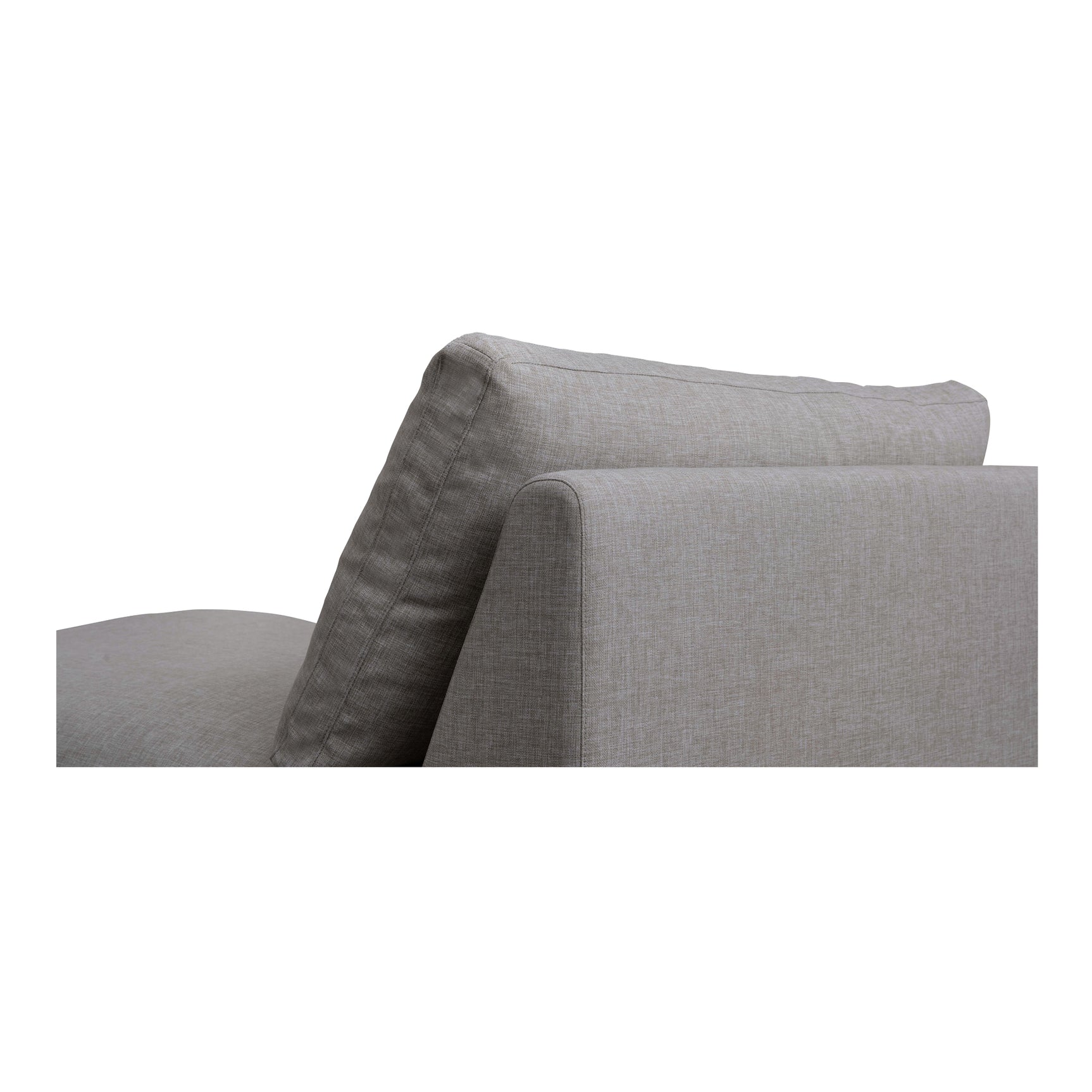 Miles Speckled Light Grey Outdoor Chaise - Ornate Home