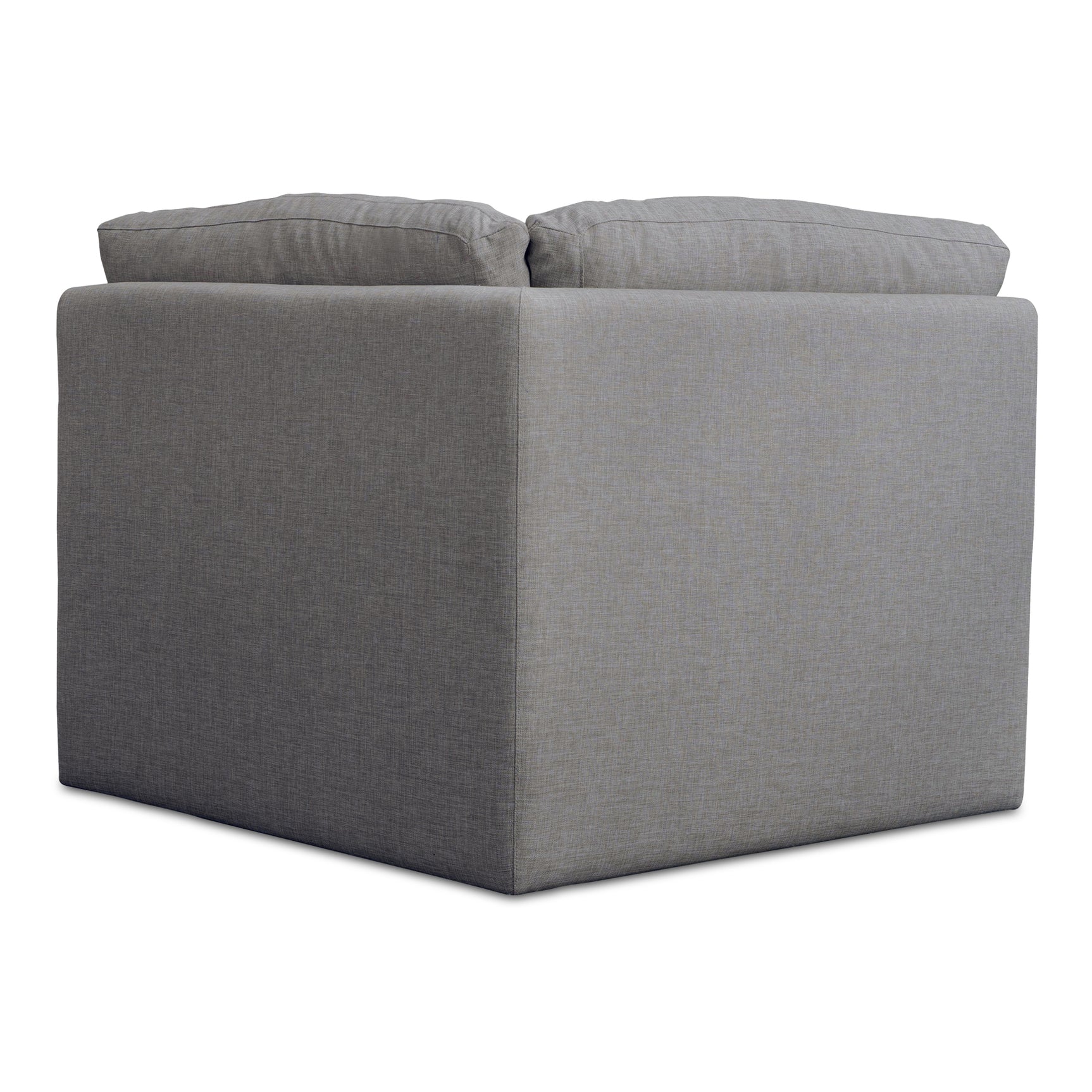 Miles Speckled Light Grey Outdoor Corner - Ornate Home