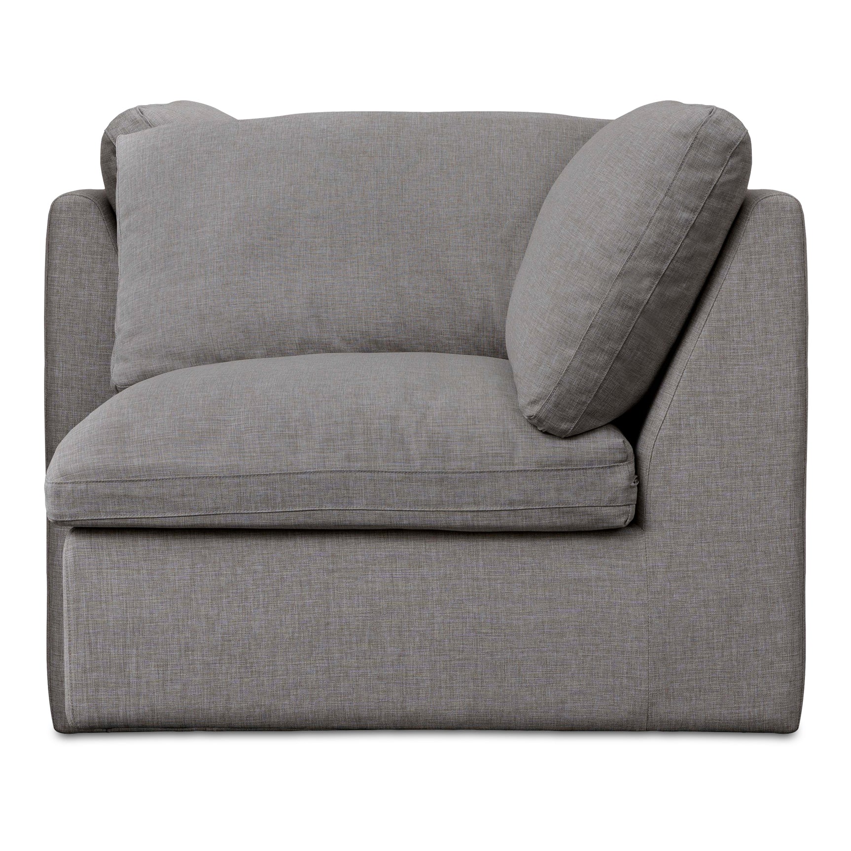 Miles Speckled Light Grey Outdoor Corner - Ornate Home