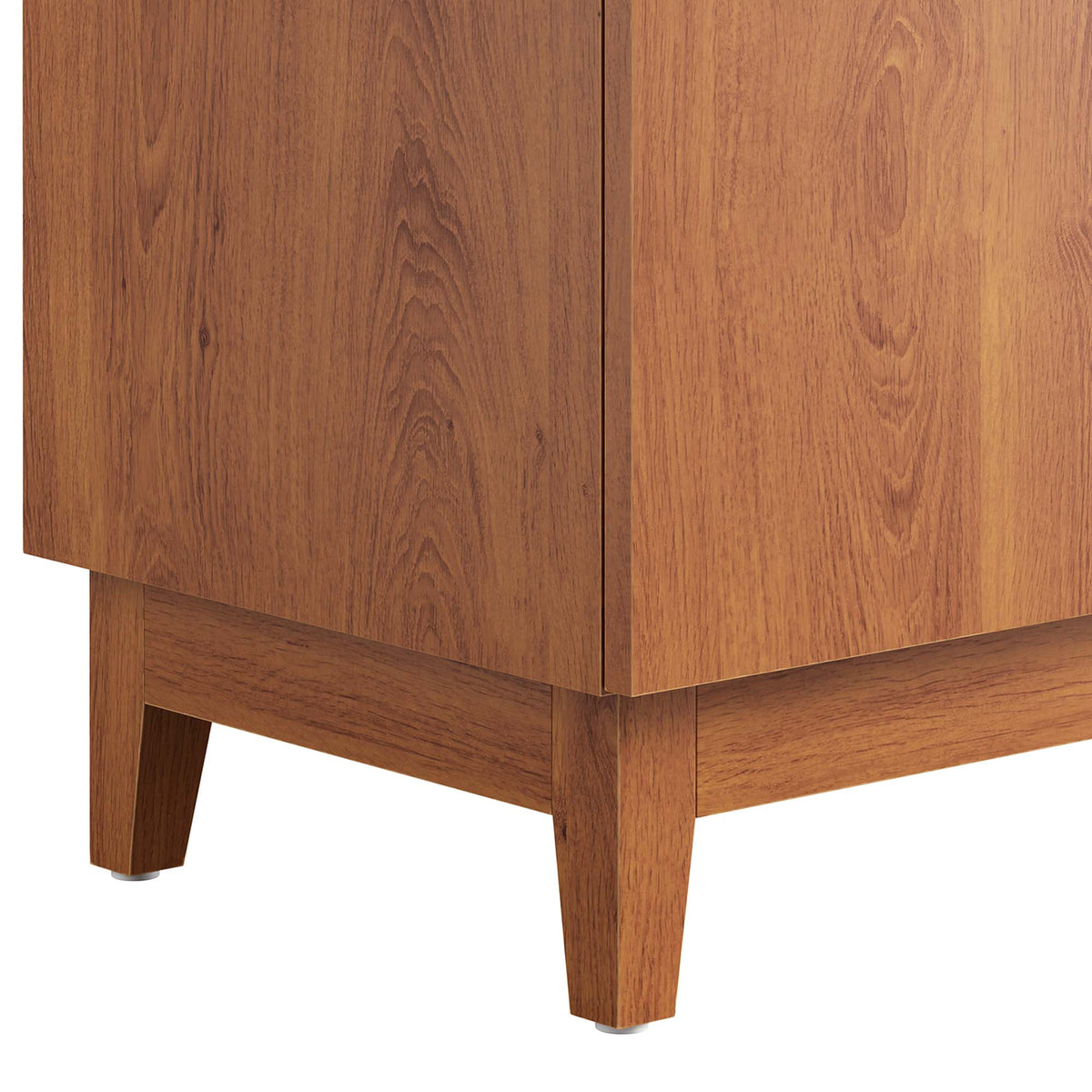 Miles Walnut 24" Bathroom Vanity Cabinet (Sink Basin Not Included) - Ornate Home