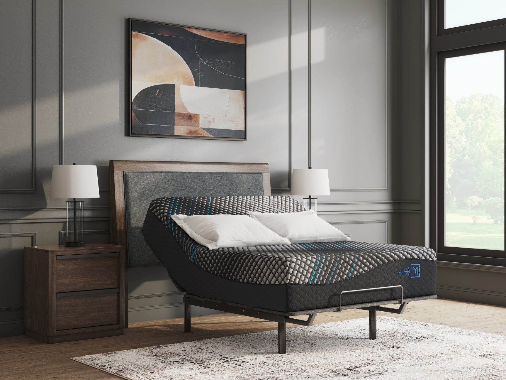 Millennium 2.0 Foam 14 Inch Black California King Mattress (Online Special Price) - Ornate Home