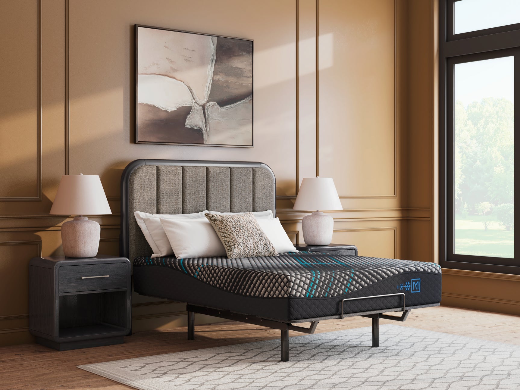 Millennium 2.0 Hybrid 12 Inch Black Twin XL Mattress - Ornate Home