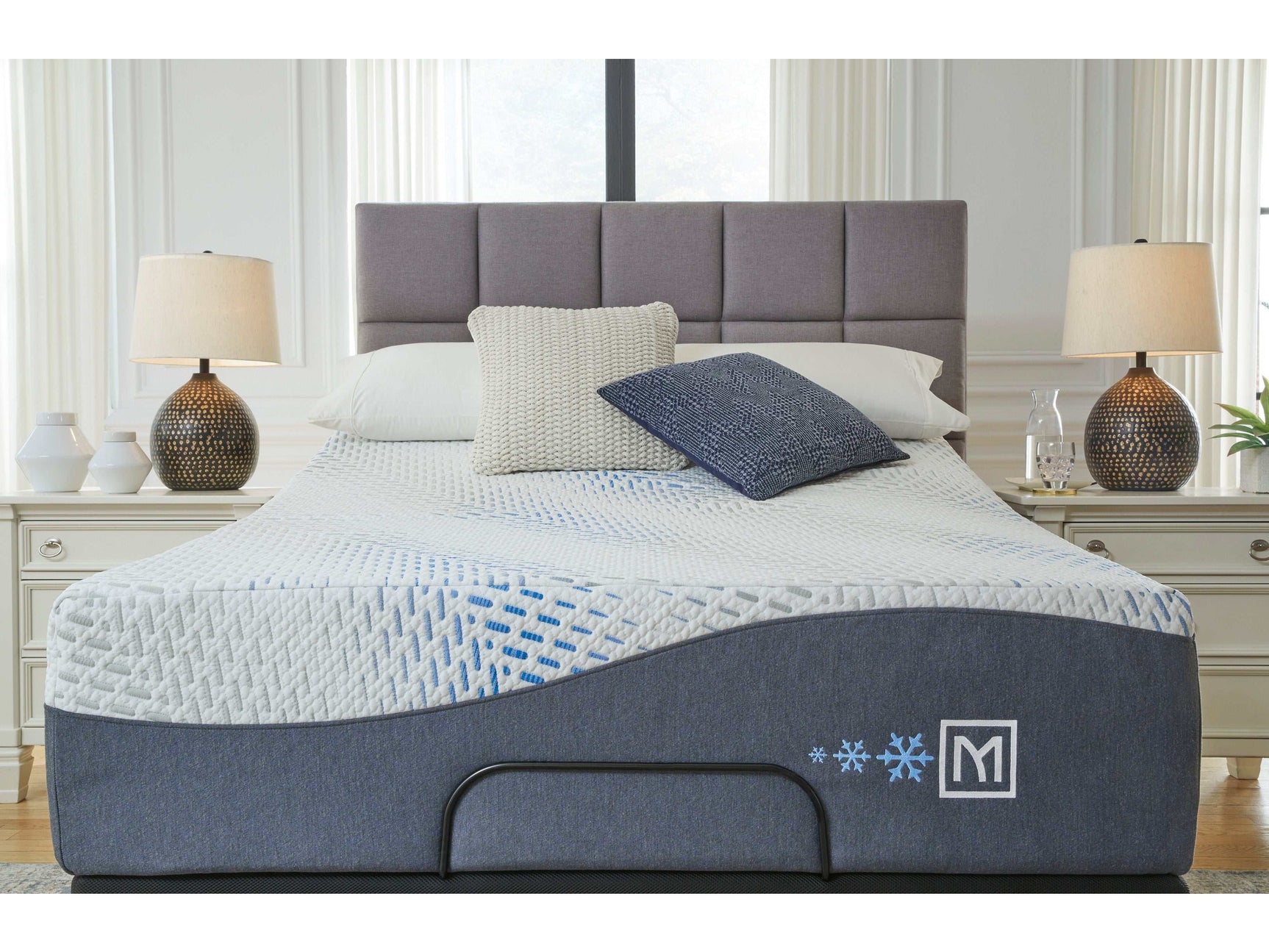 Millennium Gel Memory Foam Hybrid Queen 15" Mattress / plush - Ornate Home