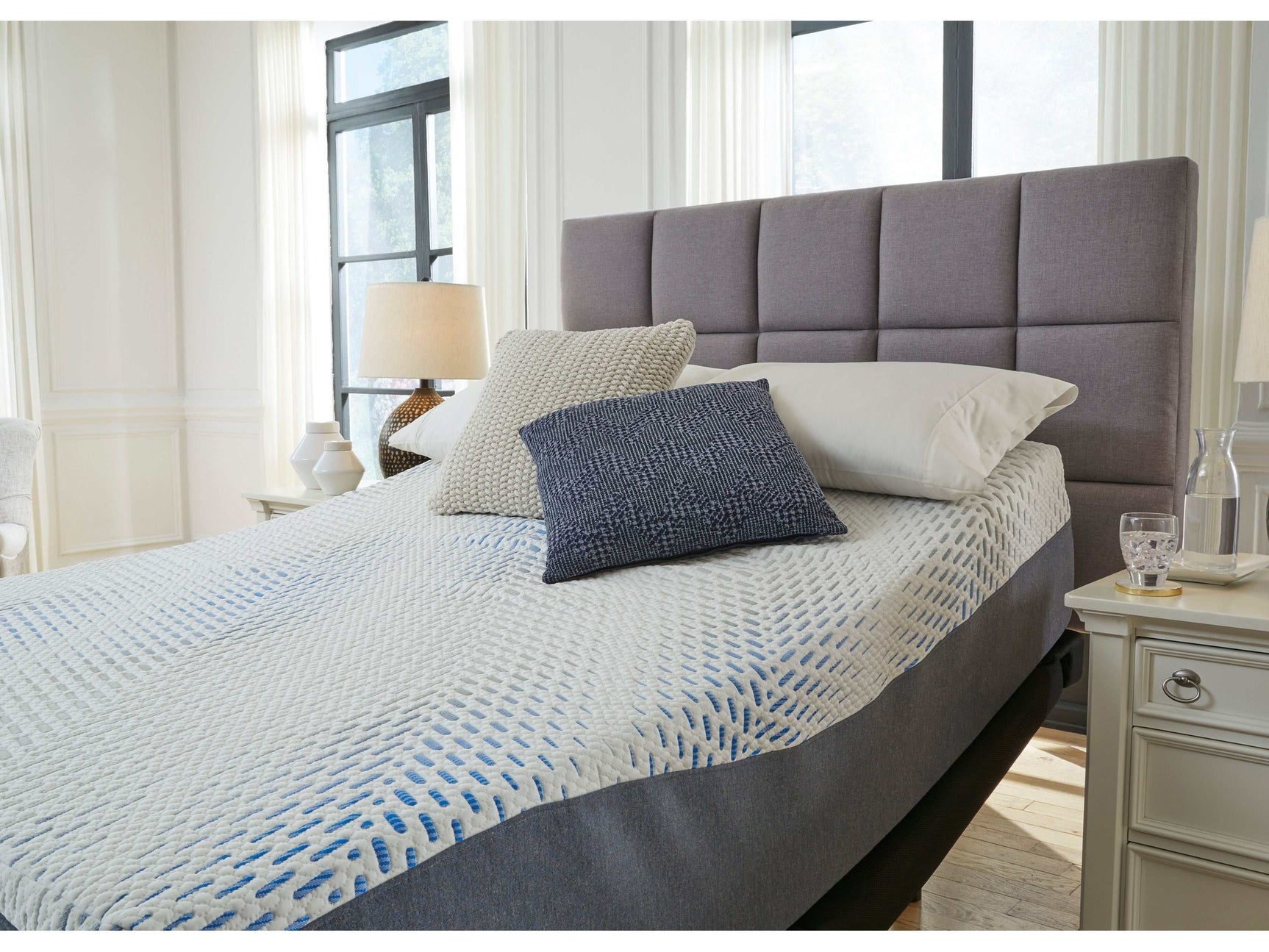 Millennium Gel Memory Foam Hybrid Queen 15" Mattress / plush - Ornate Home