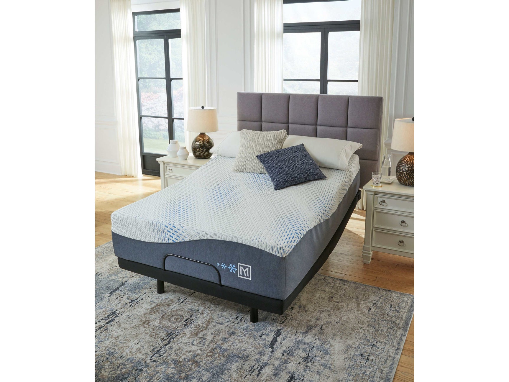 Millennium Gel Memory Foam Hybrid Queen 15" Mattress / plush - Ornate Home