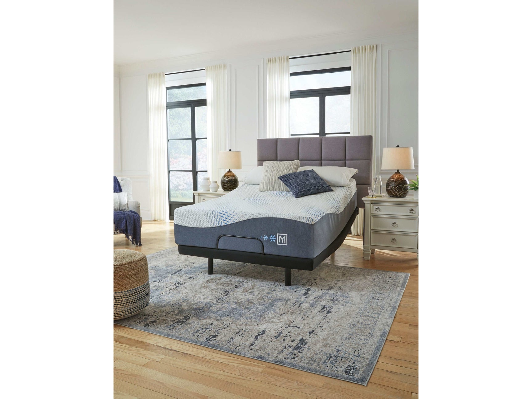 Millennium Gel Memory Foam Hybrid Queen 15" Mattress / plush - Ornate Home