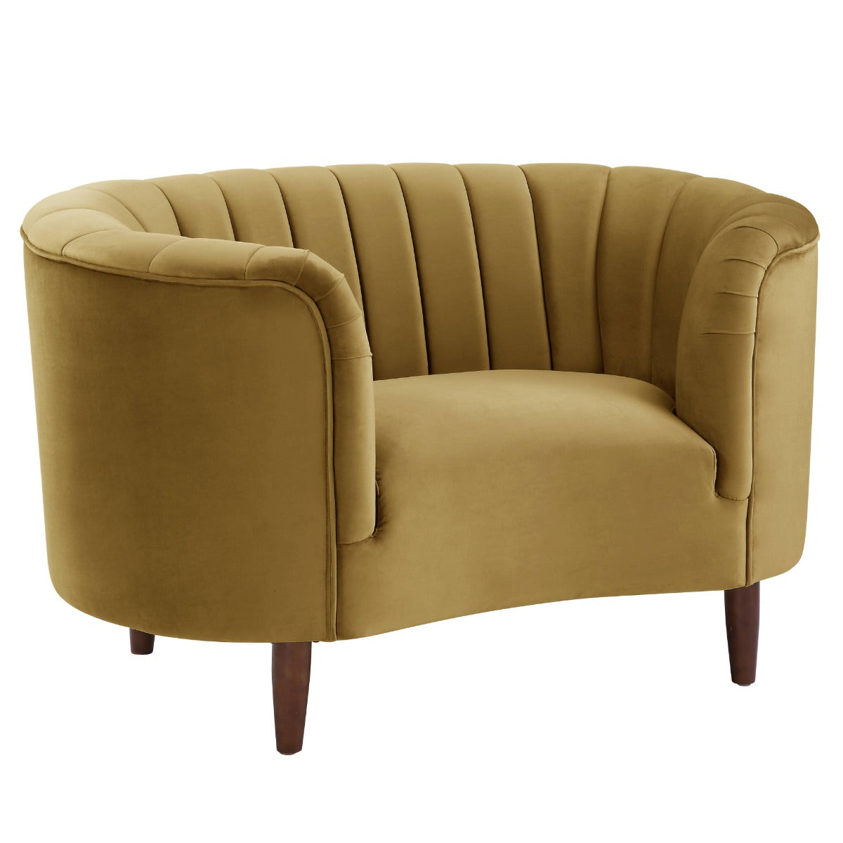 Millephri Olive Yellow Chair - Ornate Home