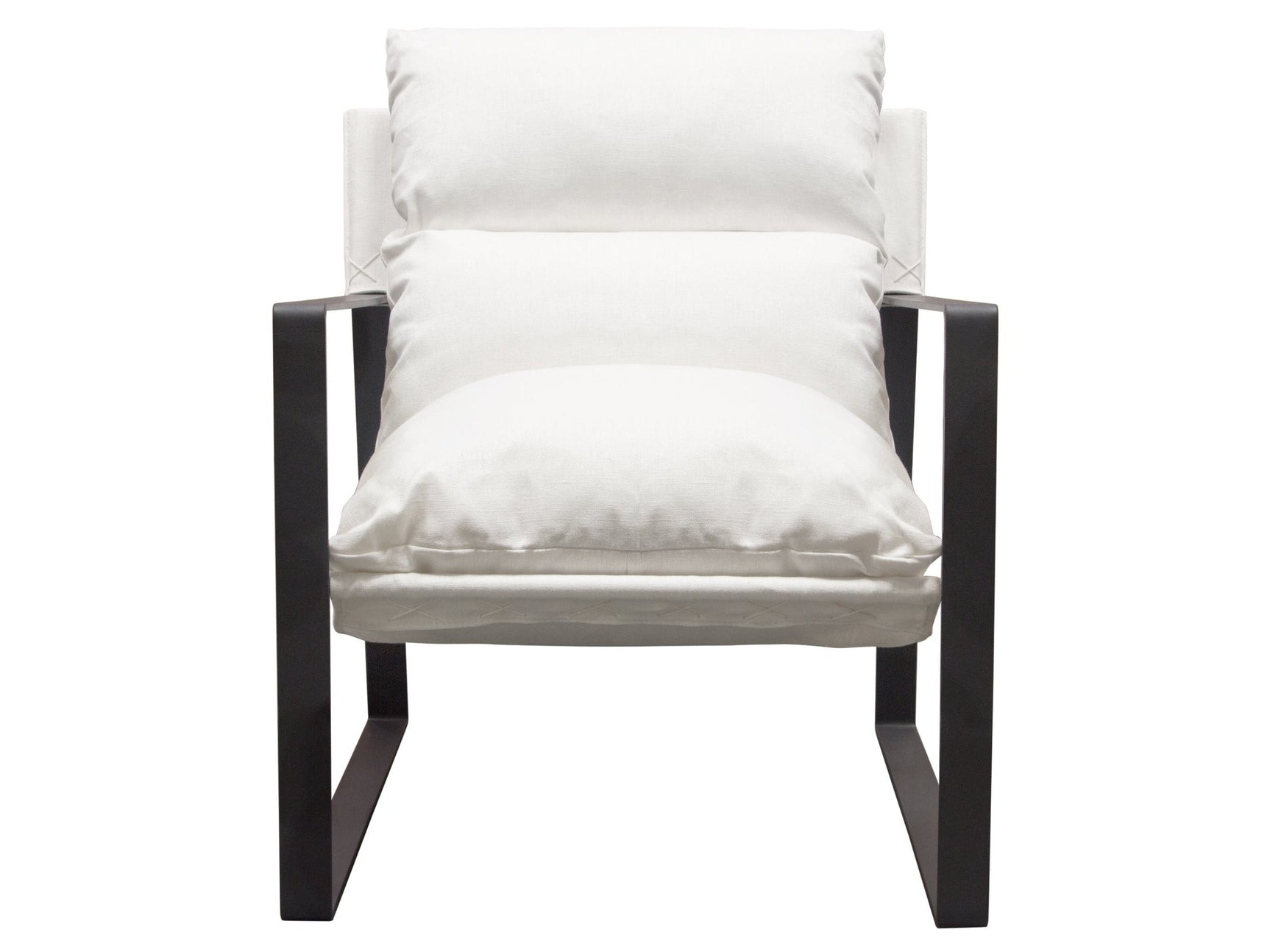 Miller White Accent Chair - Ornate Home