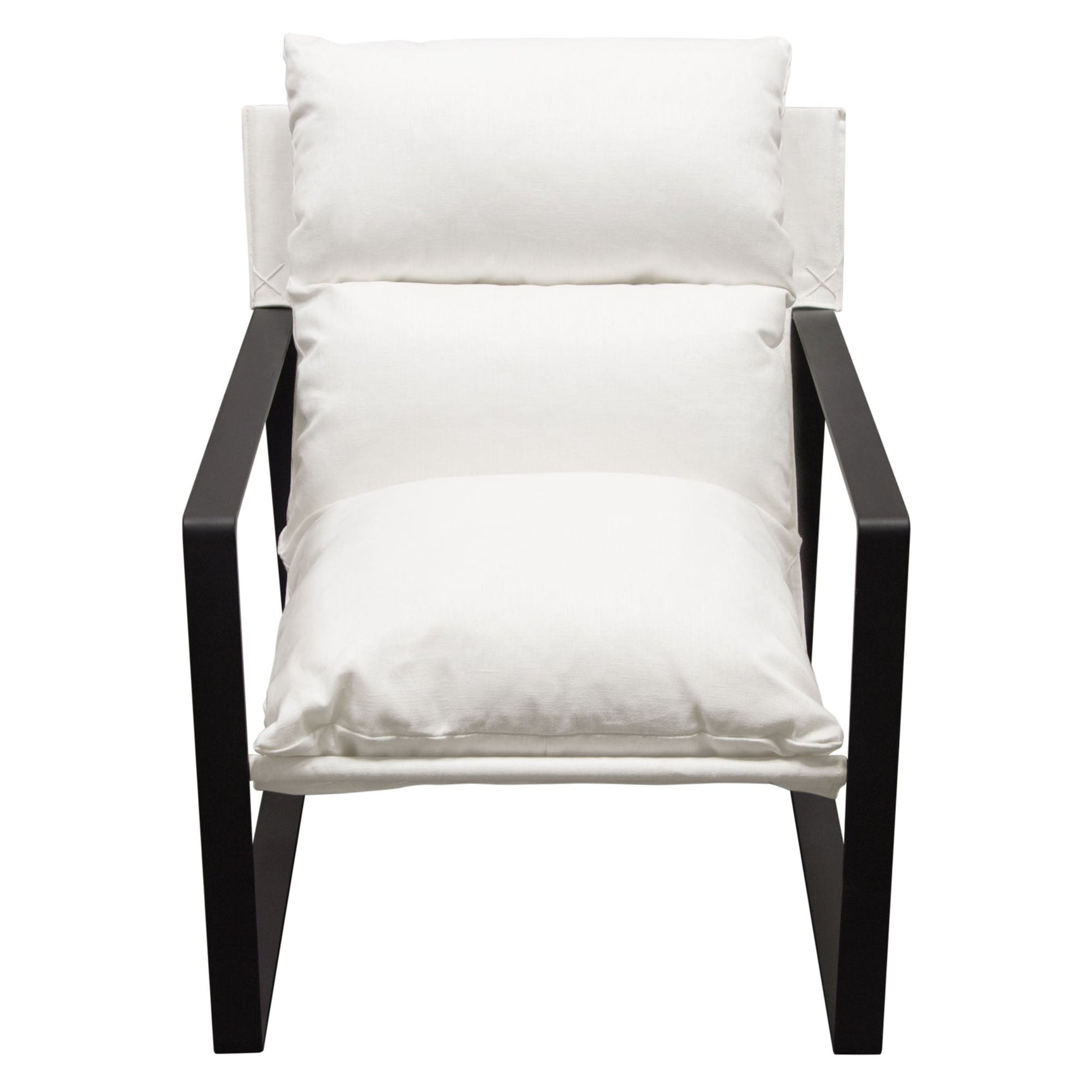 Miller White Accent Chair - Ornate Home