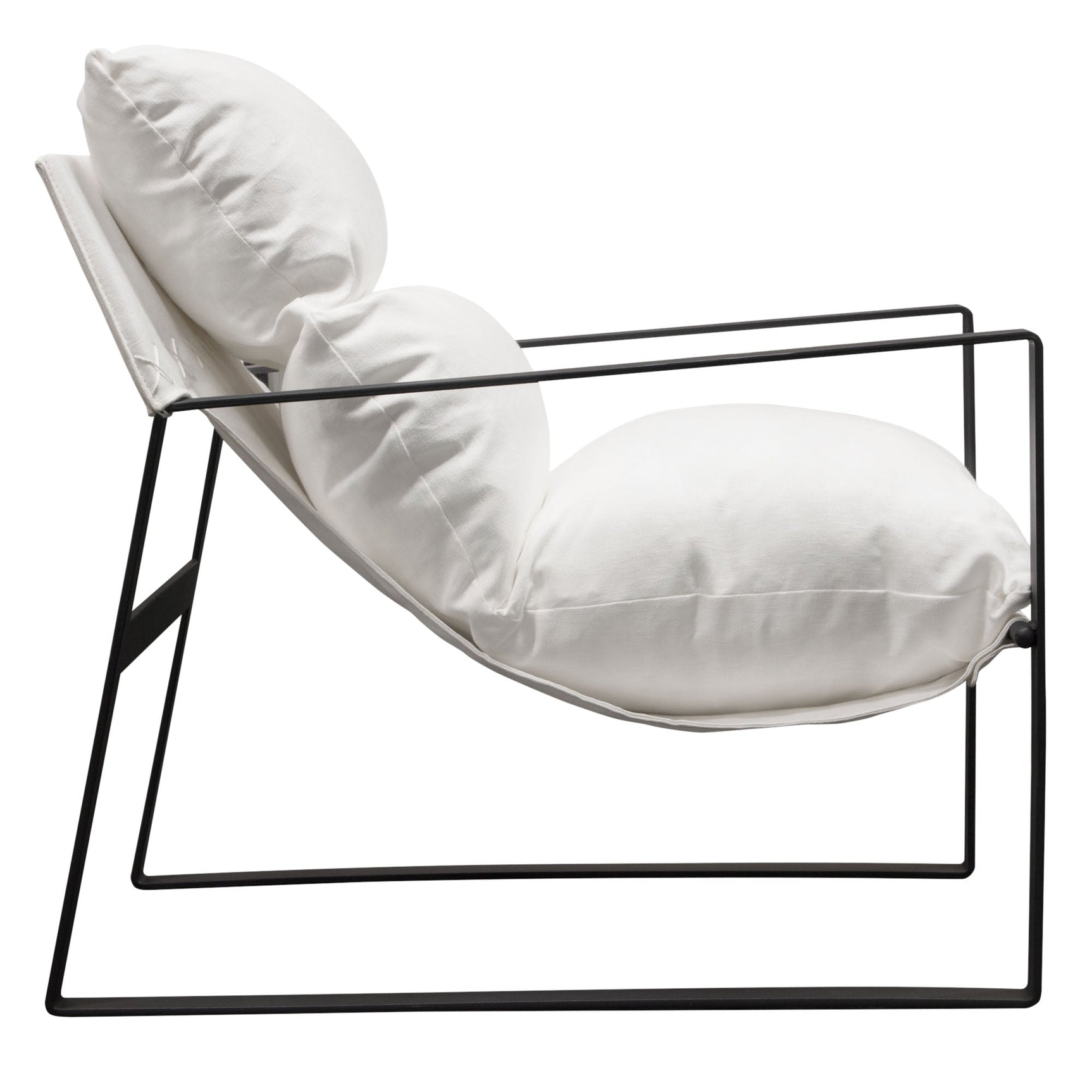 Miller White Accent Chair - Ornate Home