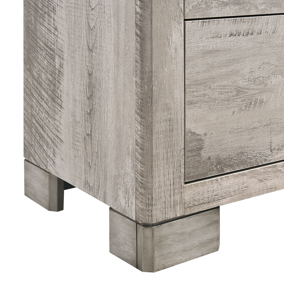 Millers Cove Gray 4-Piece Full Bedroom Set - Ornate Home