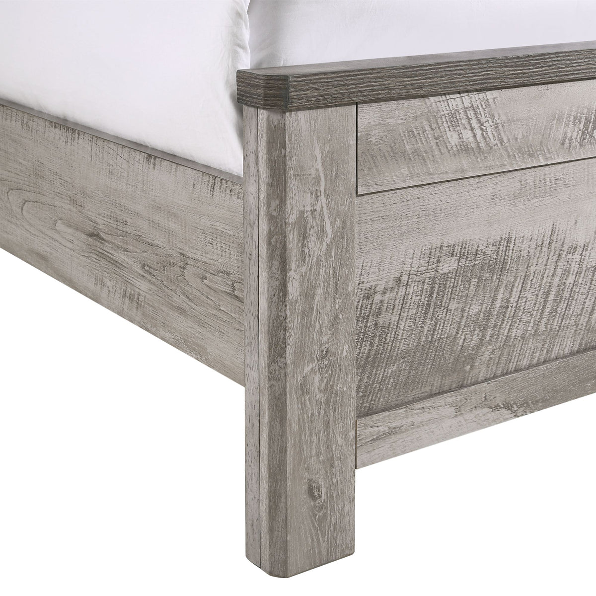 Millers Cove Gray 5-Piece Full Bedroom Set - Ornate Home